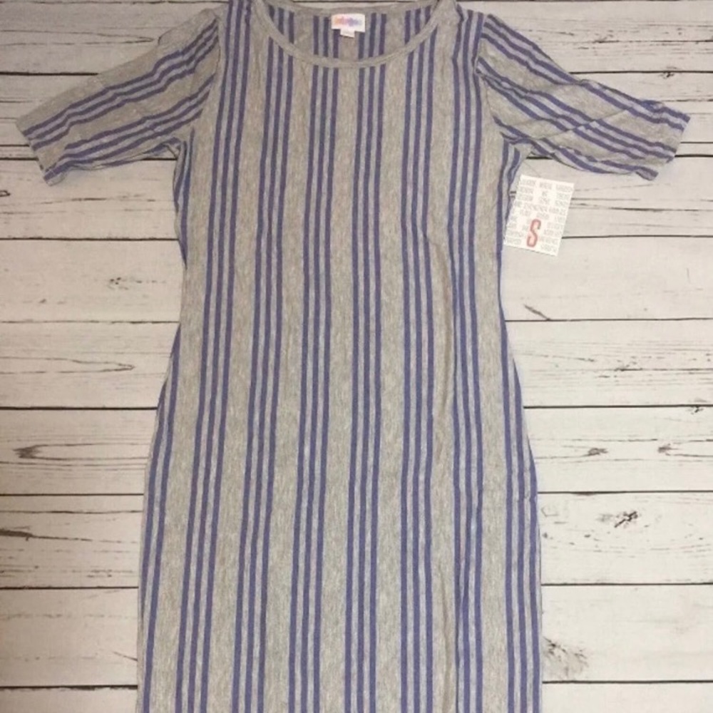 LuLaRoe Small Julia stripes NWT